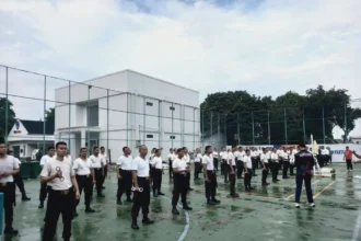 Bri Otista Region 6 Jakarta 1 Dan Pkss Adakan Pembinaan Fisik Petugas Keamanan & Pengemudi