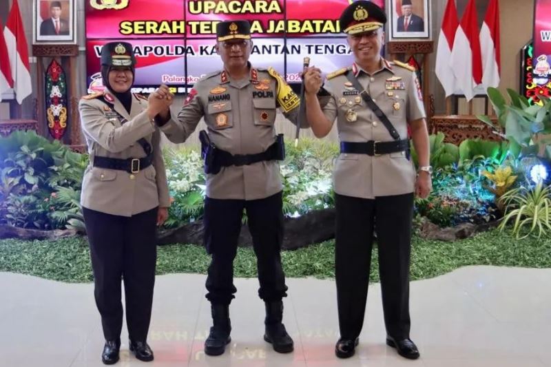 sertijab wakapolda kalteng