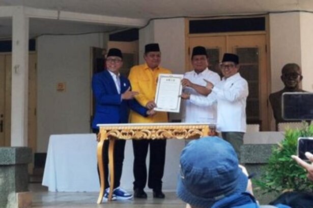 Deklarasi Koalisi Pan Gerindra Golkar Pkb