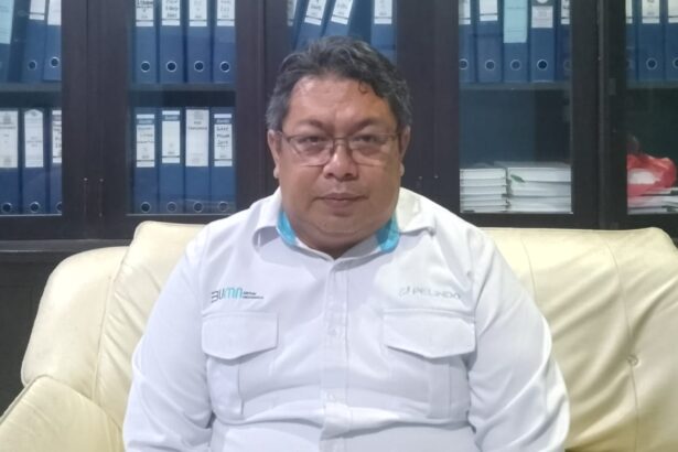 Manajer Pelayanan Terminal Kumai, Muhammad Rahmadi (Foto: Halim).