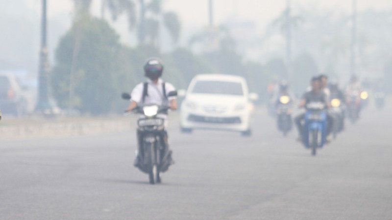 Kabut Asap pjj palangka raya