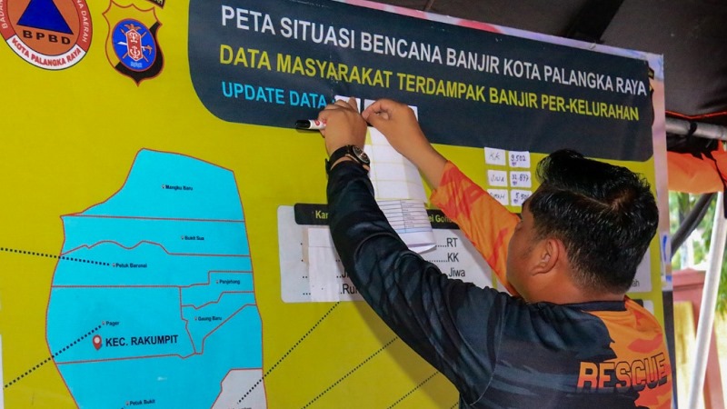 Data Dampak Banjir Palangka Raya