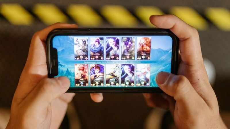 ilustrasi game online
