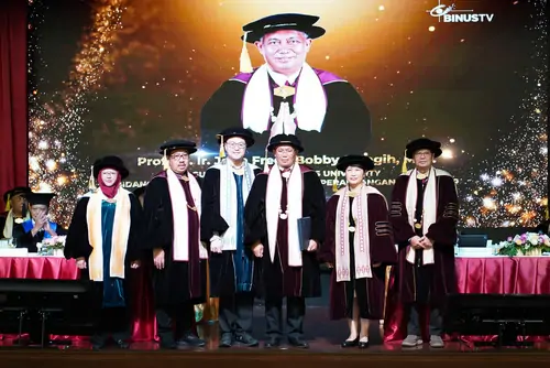 Binus University Kukuhkan Guru Besar Bidang Arsitektur Perilaku Dan Perancangan Arsitektur