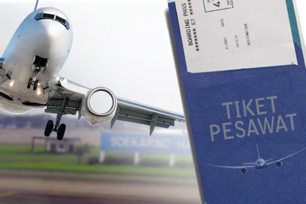 Ilustrasi Tiket Pesawat
