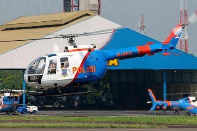 Jasad Kru Helikopter Polri Ditemukan Tersangkut Jaring Nelayan