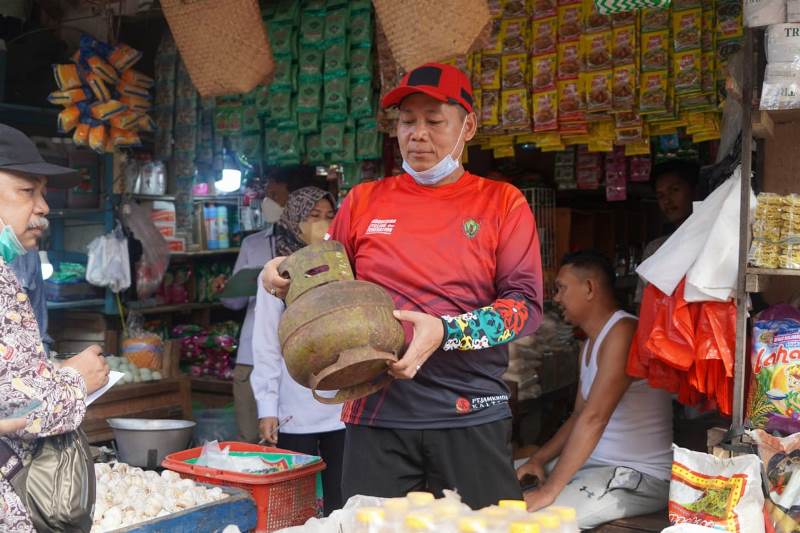 Satgas Pangan dan TPID Kalteng Pantau Harga Bahan Pokok dan LPG