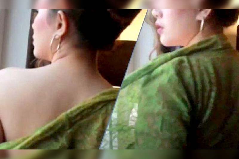 Viral Video Wanita Kebaya Hijau