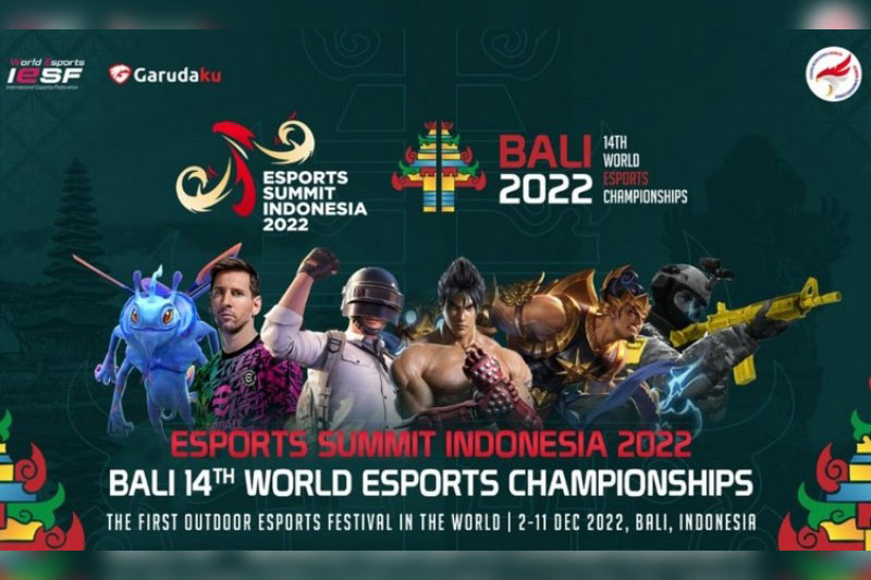 World Esport Championship 2022 di Bali