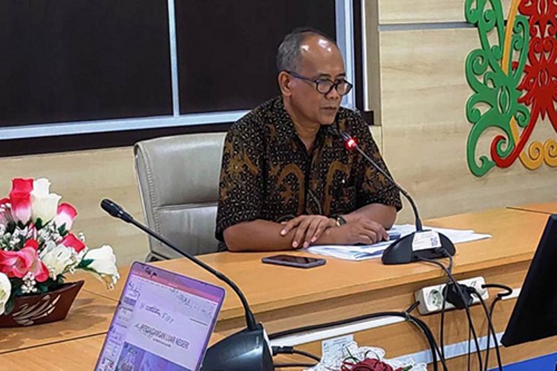 kepala bps kalteng eko marsoro sampaikan inflasi