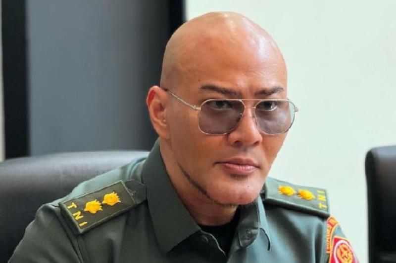 pangkat tni letkol tituler deddy corbuzier