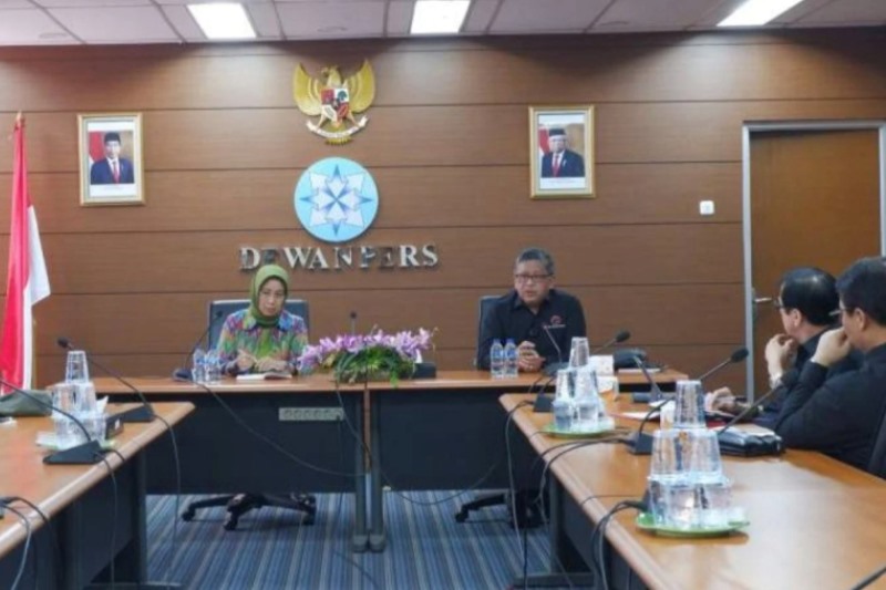 PDIP temui dewan pers