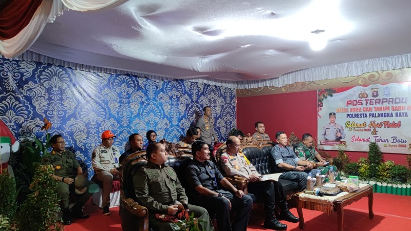 pemantauan malam pergantian tahun forkopimda kalteng