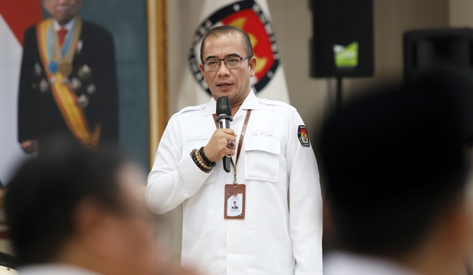 Ketua Komisi Pemilihan Umum Kpu Hasyim Asyari