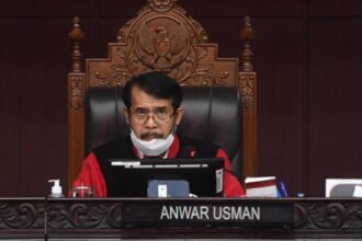 Ketua Mahkamah Konstitusi MK Anwar Usman