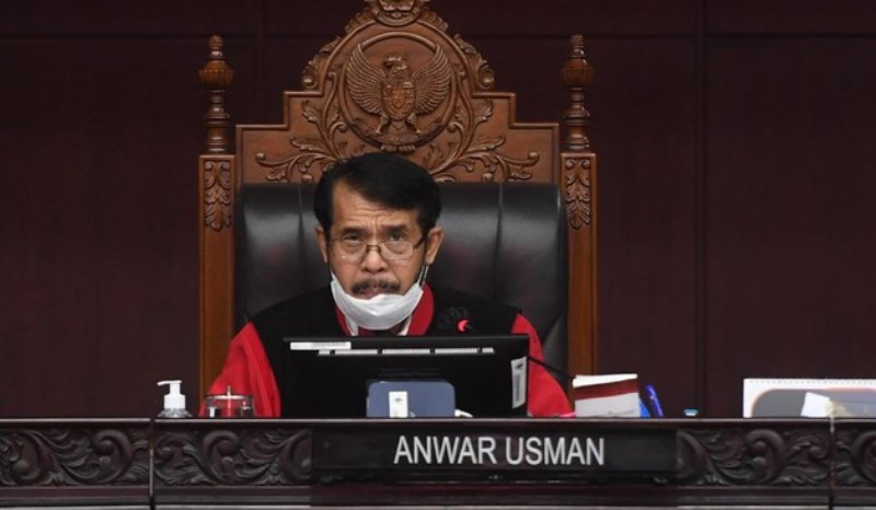 Ketua Mahkamah Konstitusi MK Anwar Usman