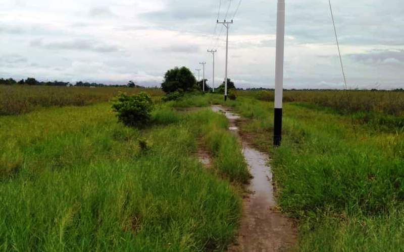 Ruas Jalan Rantau Bahuang Paminggir