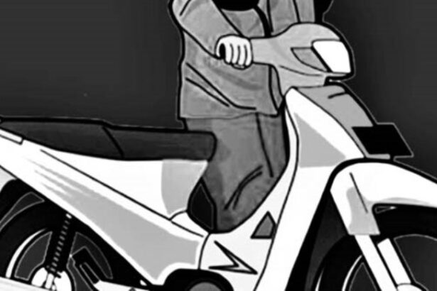 ilustrasi mendorong motor