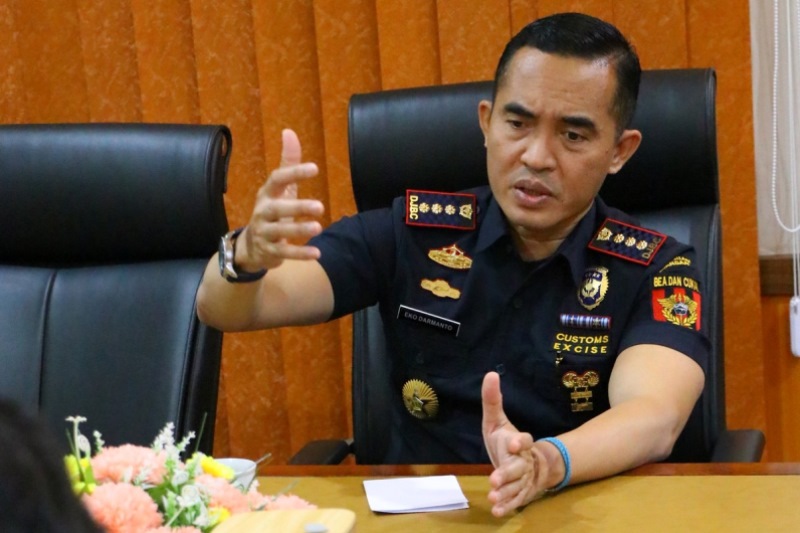 Kepala Kantor Bea dan Cukai Daerah Istimewa Yogyakarta Eko Darmanto