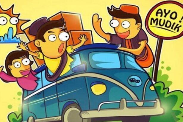 Ilustrasi Mudik Lebaran