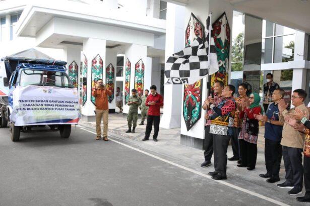 Penyaluran Beras Cadangan
