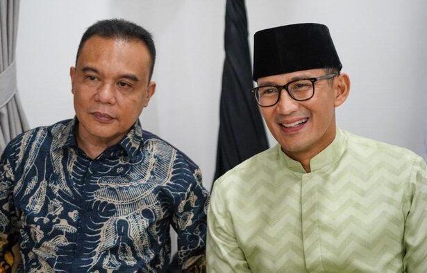 Sandiaga Uno Bertemu Sufmi Dasco