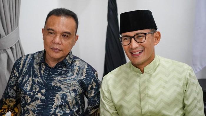 Sandiaga Uno Bertemu Sufmi Dasco