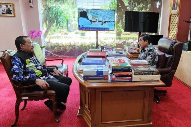 Sekda Kalteng Temui Sekjen Kemendagri