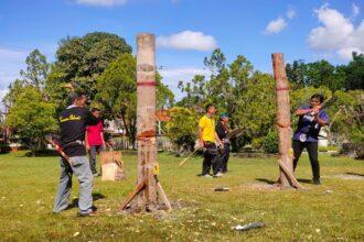 Manetek Manyila Kayu Festival Palangka Kantamedia Ibaw