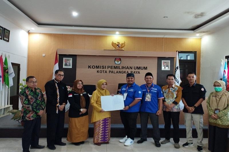Penyerahan Ba Dari Kpu Ke Pan Palangka Nana Kantamedia