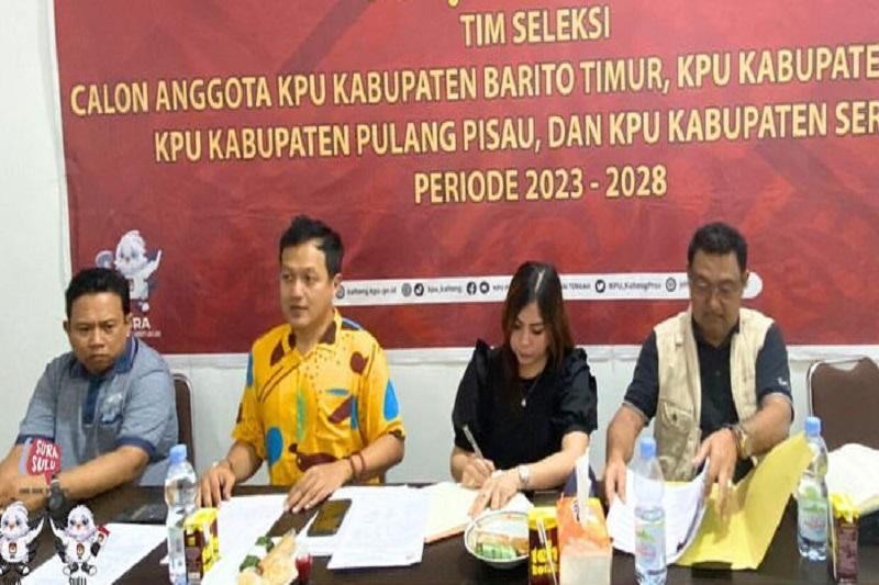 Timsel Kpu Katingan Pulpis Seruyan Bartim