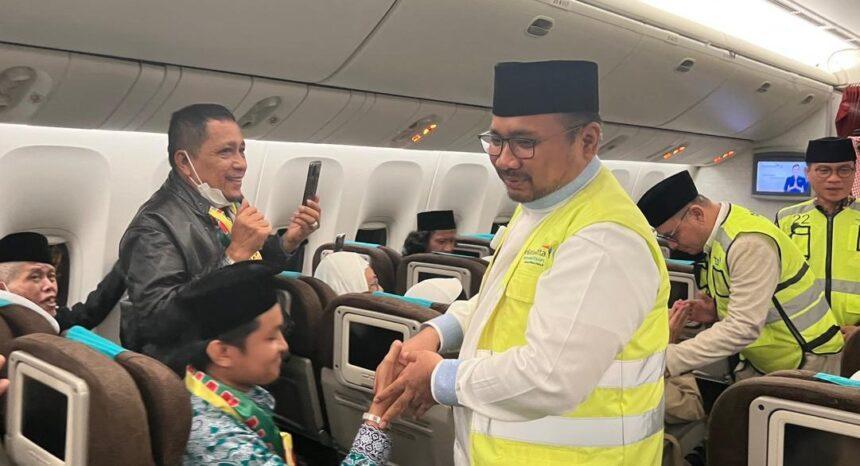 Menag Pada Pelepasan Jemaah Haji Indonesia