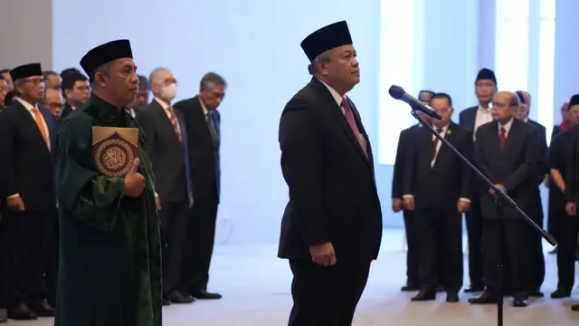 Pelantikan Perry Warjiyo Sebagai Gubernur Bi