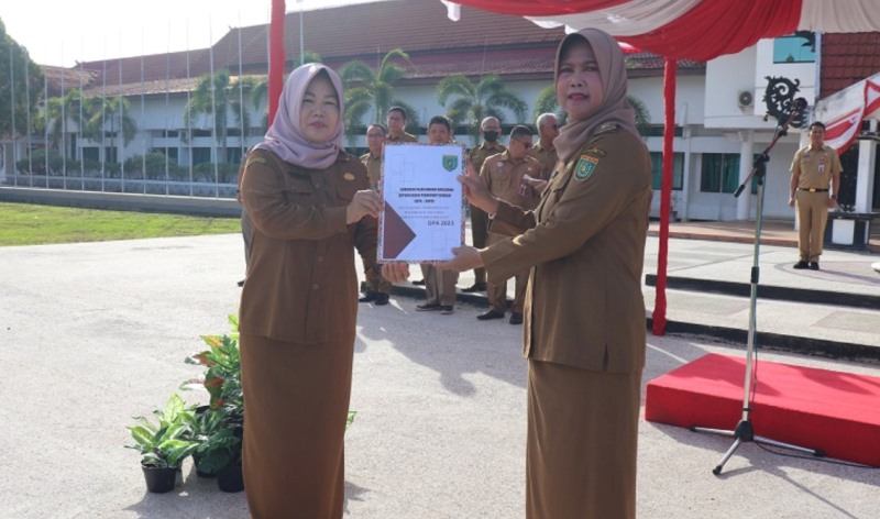 Pj Bupati Barsel Serahkan Dpa 2023