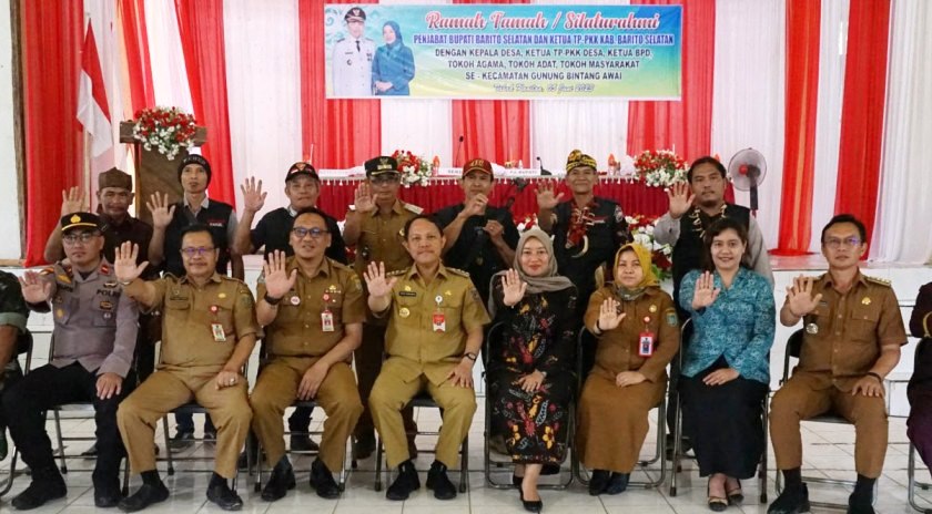 Kunjungan Pj Bupati Barsel Ke Gba