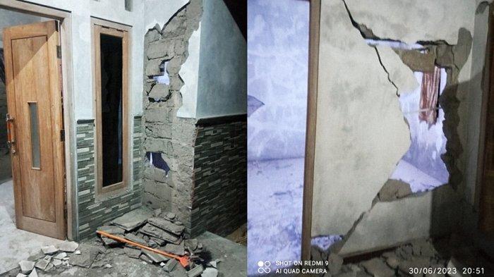 Rumah Warga Rusak Akibat Gempa Yogyakarta