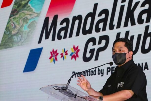 Erick Thohir Motogp Mandalika