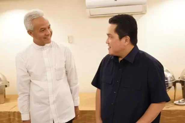 Ganjar Pranowo Dan Erick Thohir