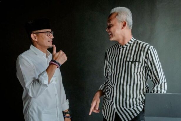 Ganjar Pranowo Dan Sandiaga Uno
