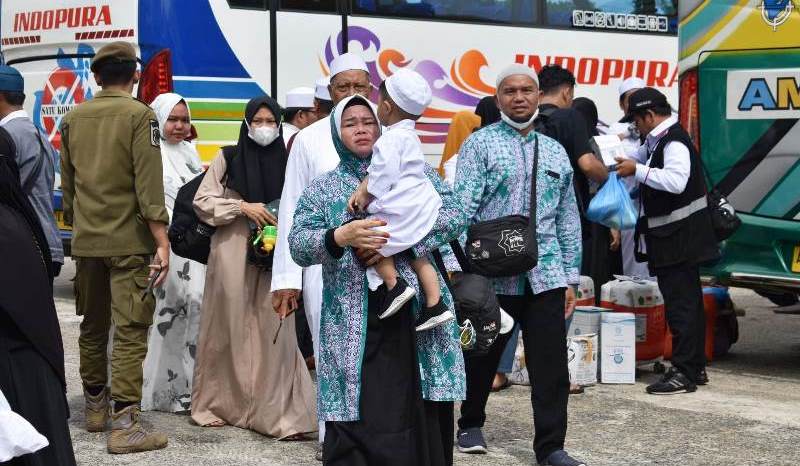 Jemaah Haji Kapuas Tiba Di Kuala Kapuas