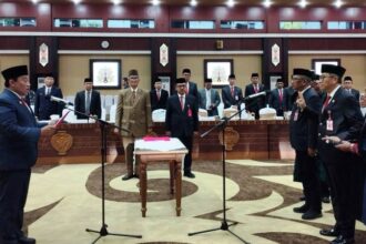 Pelantikan Pejabat Eselon 2 Pemprov Kalteng