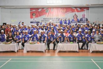 Pelepasan Kontingen Kapuas Porprov Kalteng