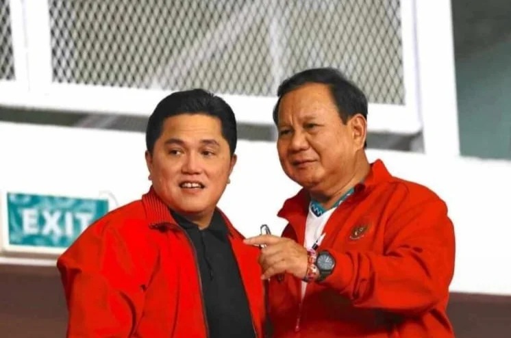 Prabowo Subianto Dan Erick Thohir