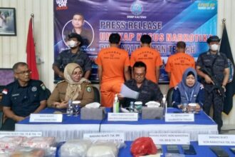 Bnnp Kalteng Tangkap Jaringan Narkoba Internasional