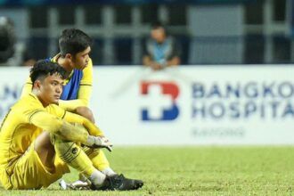 Ernando Ari Pejaga Gawang Timnas Di Final Piala Aff U 23