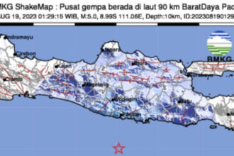 Gempa Pacitan Jawa Timur