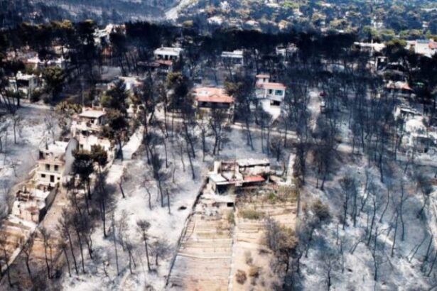 Kebakaran Hutan Yunani