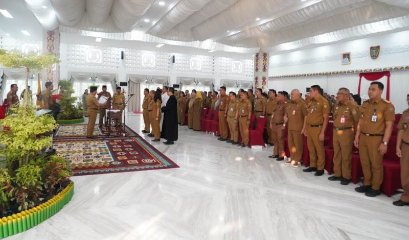 Pelantikan Pejabat Pemprov Kalteng