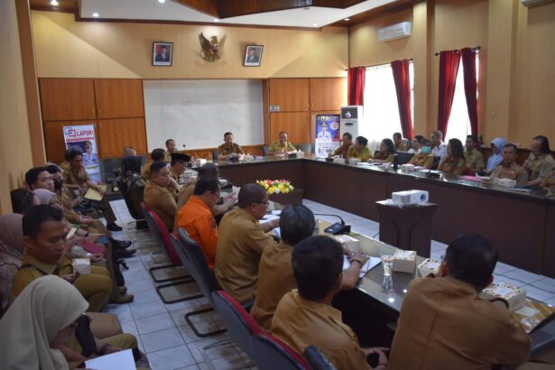 Peserta Saan Ikuti Rapat Di Pemkab Kapuas Ii
