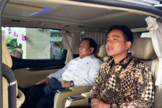 Prabowo Dan Gibran Satu Mobil